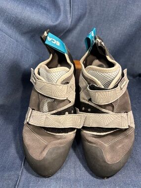 Scarpa climbing shoes